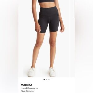 Marika Hazel Zipper Pocket Bermuda Shorts